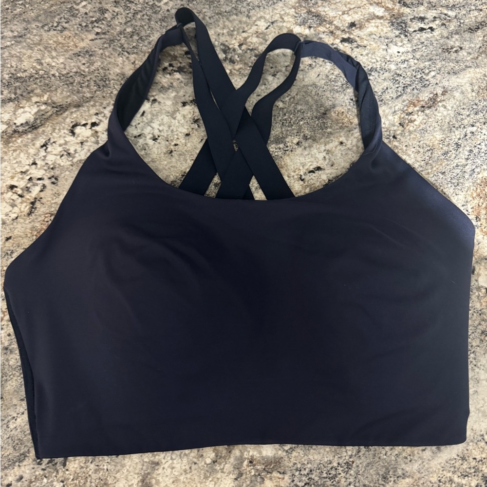 Lululemon Women's navy Cross-Back Bra